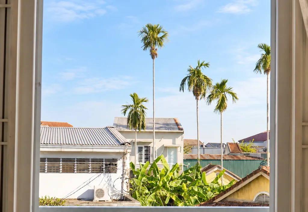 Ban công phòng Thu
